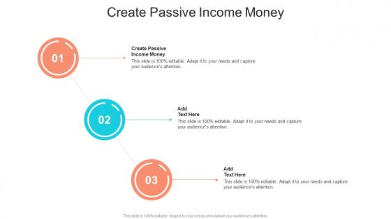 Create Passive Income Money In Powerpoint And Google Slides Cpb