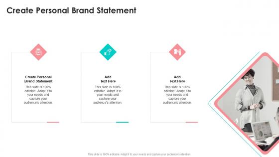Create Personal Brand Statement In Powerpoint And Google Slides Cpb