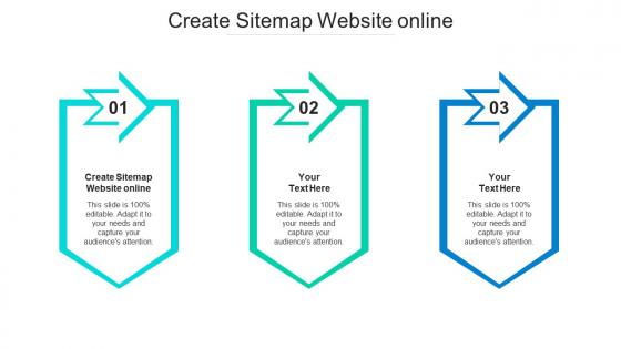 Create sitemap website online ppt powerpoint presentation infographics show cpb