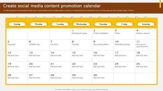 Create Social Media Content Promotion Adopting Integrated Marketing Communication MKT SS V