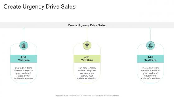 Create Urgency Drive Sales In Powerpoint And Google Slides Cpb