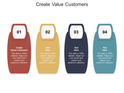 Create value customers ppt powerpoint presentation icon inspiration cpb