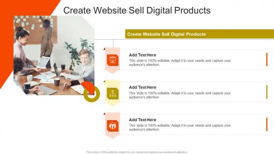 Create Website Sell Digital Products In Powerpoint And Google Slides Cpb