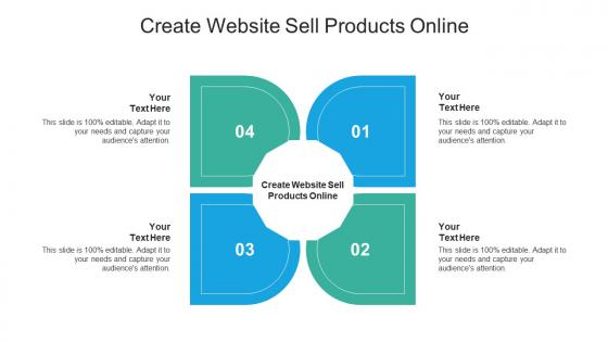 Create website sell products online ppt powerpoint presentation model slides cpb