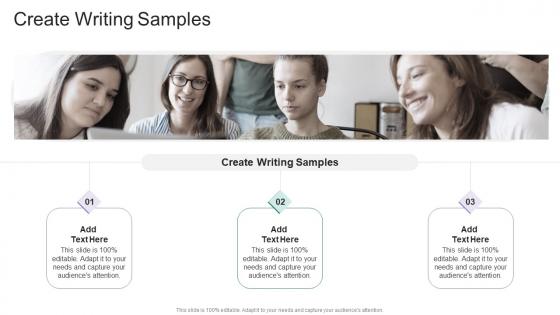 Create Writing Samples In Powerpoint And Google Slides Cpb
