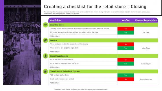 Creating A Checklist For The Retail Store Closing Strategies To Successfully Open