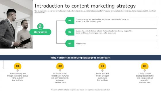 Creating A Winning Introduction To Content Marketing Strategy MKT SS V