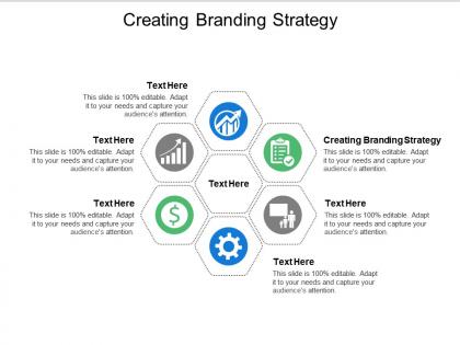 Creating branding strategy ppt powerpoint presentation outline layout ideas cpb