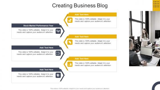 Creating Business Blog In Powerpoint And Google Slides Cpb
