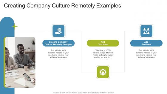Creating Company Culture Remotely Examples In Powerpoint And Google Slides Cpb