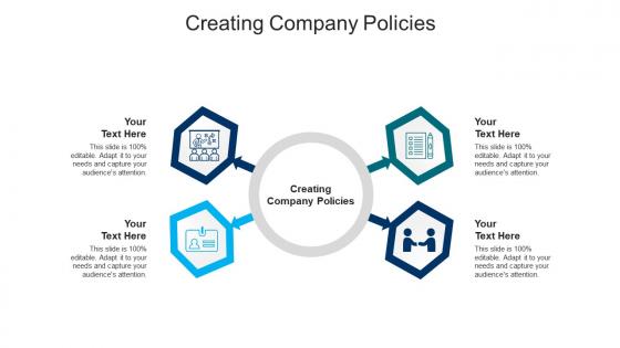 Creating company policies ppt powerpoint presentation inspiration slides cpb