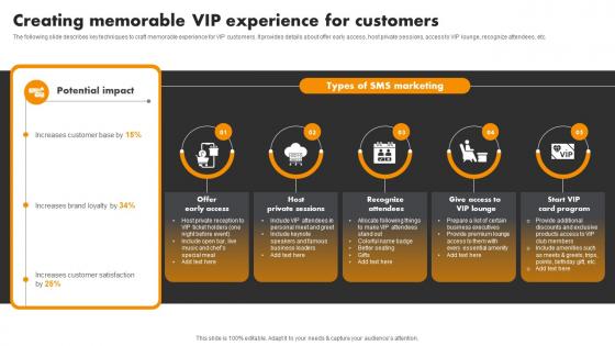Creating Memorable Vip Experience Experiential Marketing Tool For Emotional Brand Building MKT SS V