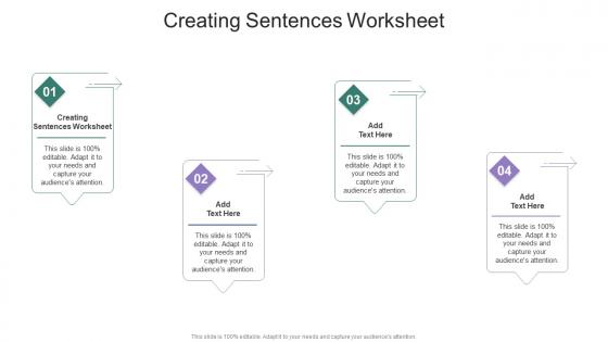 Creating Sentences Worksheet In Powerpoint And Google Slides Cpb