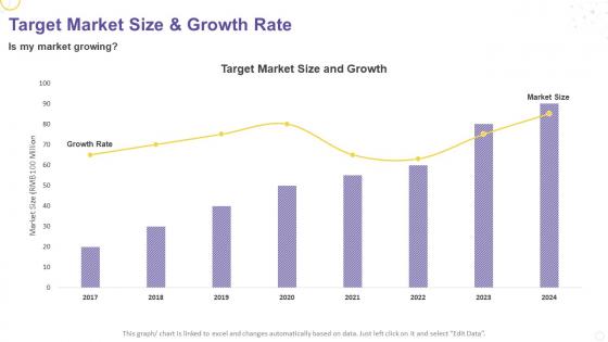 Creating service strategy for your organization target market size and growth rate