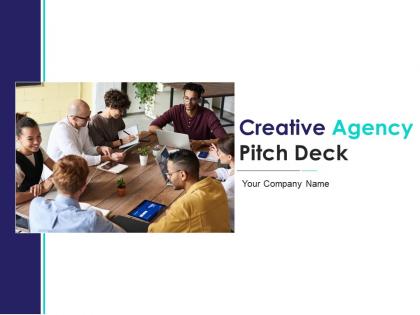 Creative agency pitch deck ppt template