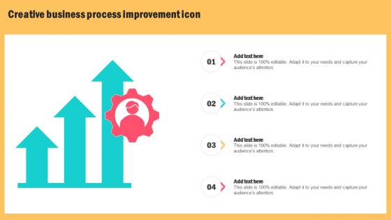 Creative Business Process Improvement Icon