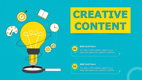 Creative Content Ppt Powerpoint Presentation Infographics Slide