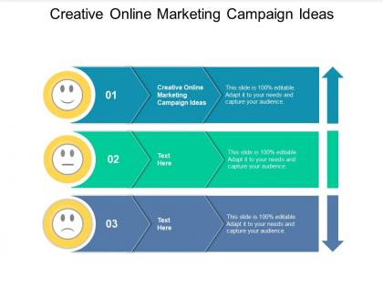 Creative online marketing campaign ideas ppt powerpoint presentation show mockup cpb