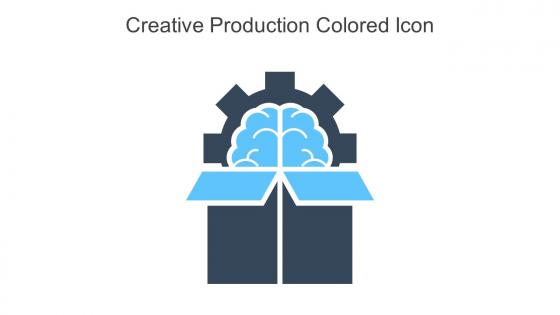 Creative Production Colored Icon In Powerpoint Pptx Png And Editable Eps Format