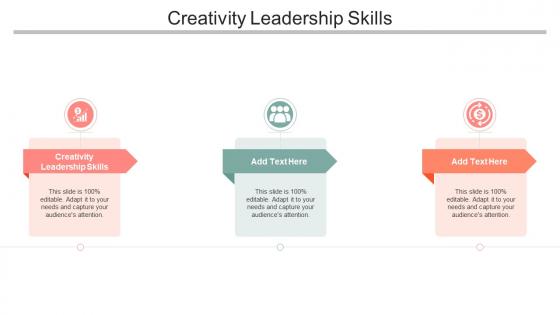 Creativity Leadership Skills In Powerpoint And Google Slides Cpb