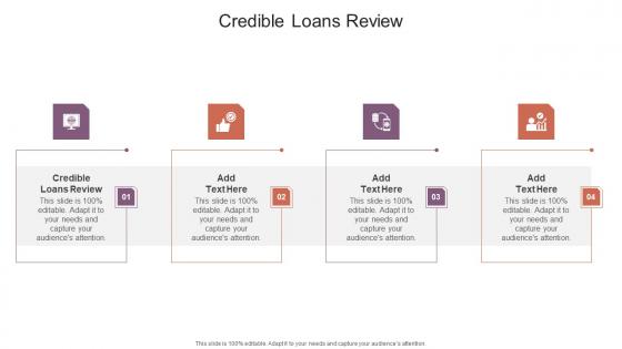 Credible Loans Review In Powerpoint And Google Slides Cpb