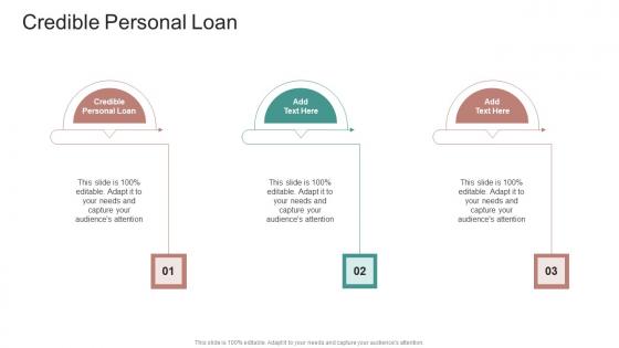 Credible Personal Loan In Powerpoint And Google Slides Cpb