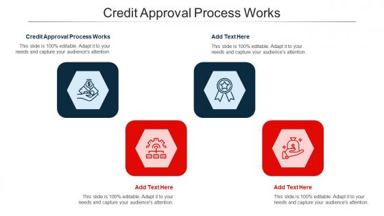 Credit Approval Process Works Ppt Powerpoint Presentation Summary Show Cpb
