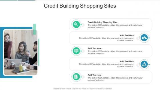 Credit Building Shopping Sites In Powerpoint And Google Slides Cpb