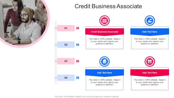 Credit Business Associate In Powerpoint And Google Slides Cpb