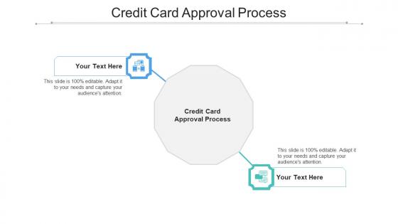 Credit Card Approval Process Ppt Powerpoint Presentation Summary Examples Cpb