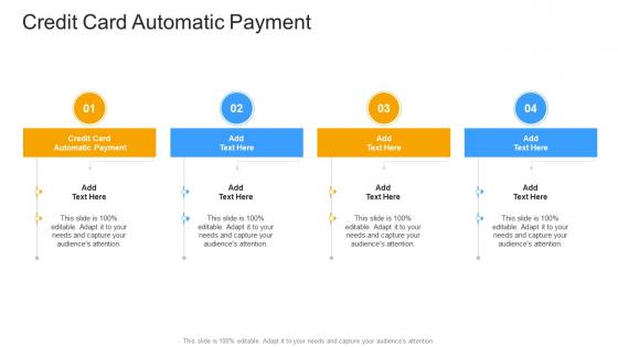 Credit Card Automatic Payment In Powerpoint And Google Slides Cpb
