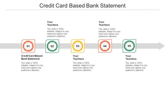 Credit Card Based Bank Statement Ppt Powerpoint Presentation Styles Graphics Cpb