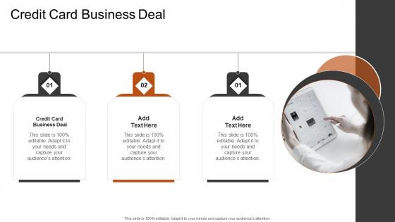 Credit Card Business Deal In Powerpoint And Google Slides Cpb