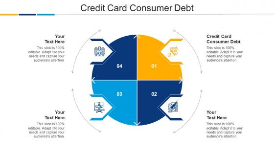 Credit Card Consumer Debt Ppt Powerpoint Presentation Slides Gallery Cpb