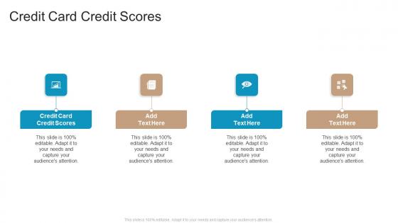 Credit Card Credit Scores In Powerpoint And Google Slides Cpb