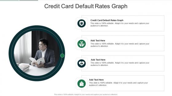 Credit Card Default Rates Graph In Powerpoint And Google Slides Cpb