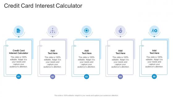 Credit Card Interest Calculator In Powerpoint And Google Slides Cpb