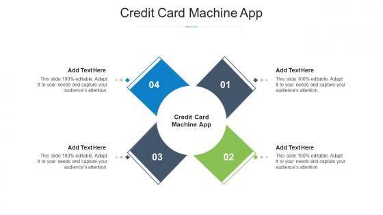Credit Card Machine App Ppt Powerpoint Presentation Visual Aids Show Cpb