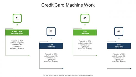 Credit Card Machine Work In Powerpoint And Google Slides Cpb