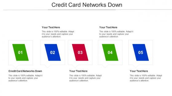 Credit Card Networks Down Ppt Powerpoint Presentation Ideas Pictures Cpb
