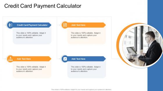 Credit Card Payment Calculator In Powerpoint And Google Slides Cpb