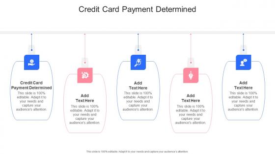 Credit Card Payment Determined In Powerpoint And Google Slides Cpb