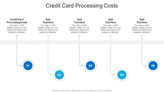 Credit Card Processing Costs In Powerpoint And Google Slides Cpb
