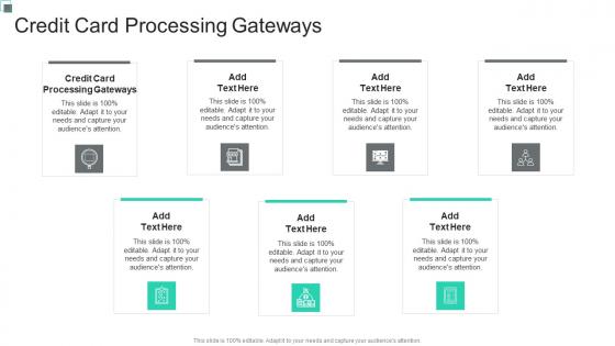 Credit Card Processing Gateways In Powerpoint And Google Slides Cpb