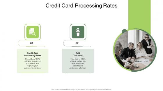 Credit Card Processing Rates In Powerpoint And Google Slides Cpb