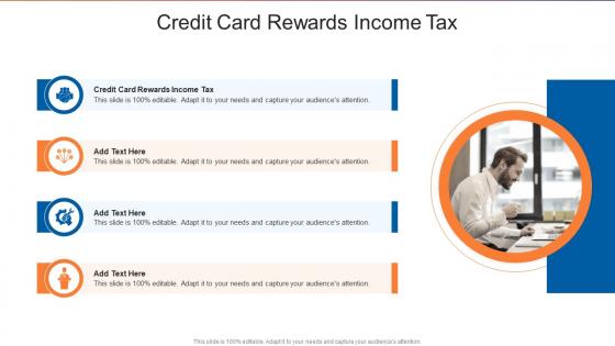 Credit Card Rewards Income Tax In Powerpoint And Google Slides Cpb