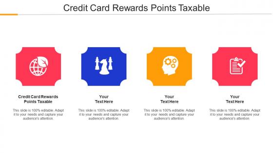 Credit Card Rewards Points Taxable Ppt Powerpoint Presentation Inspiration Templates Cpb