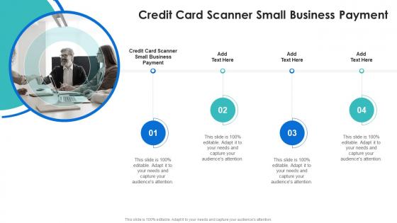 Credit Card Scanner Small Business Payment In Powerpoint And Google Slides Cpb