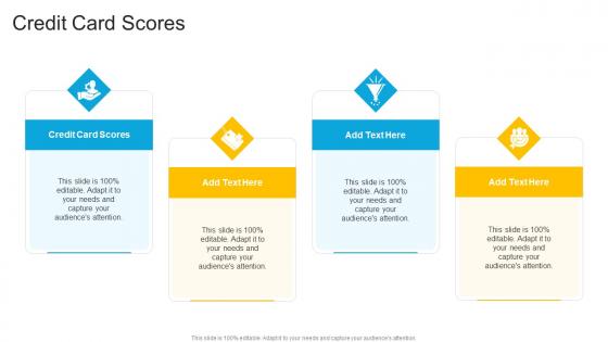 Credit Card Scores In Powerpoint And Google Slides Cpb