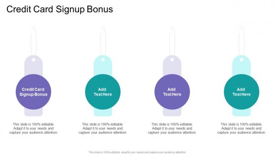 Credit Card Signup Bonus In Powerpoint And Google Slides Cpb